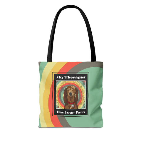Tote Bag - My Therapist Has Four Paws