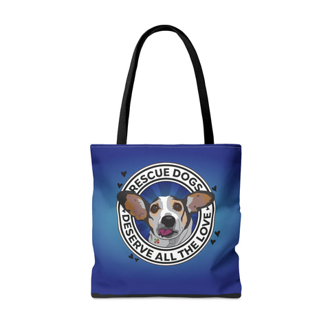 Tote Bag - Rescue Dogs Deserve Love