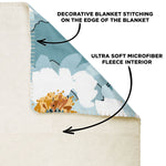 Premium Microfleece Blanket - Golden Cuddles