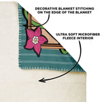 Premium Microfleece Blanket - Retro Spotty