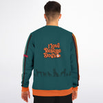 Athletic Sweatshirt - Love Rescue Dogs - Orange