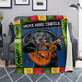 Throw Blanket - Drink More Tequila