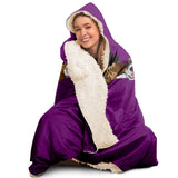 Hooded Blanket - Purple Cuddle