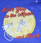 Matching Hoodie (Micro-Fleece) - Love You To The Moon And Back