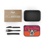 PLA Bento Box with Band and Utensils: Cody